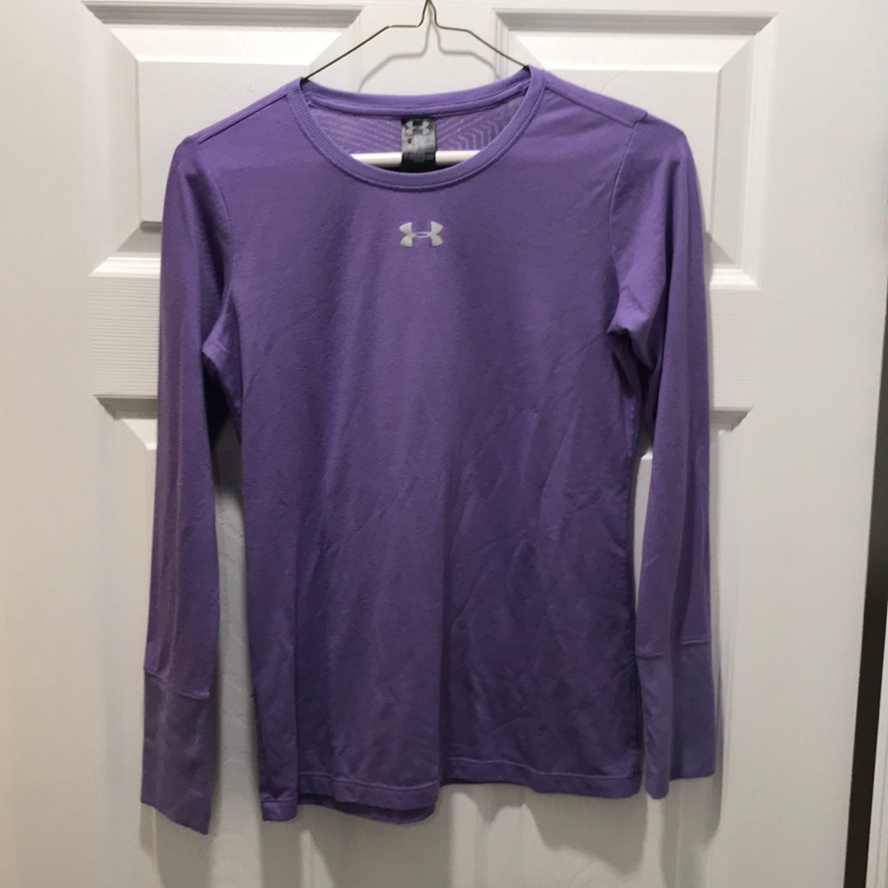 Purple Under Armour Shirt